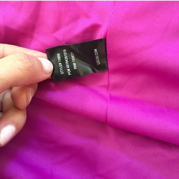 ❌SOLD❌ Lulu’s Mythical Kind of Love Purple/Fuchsia - Picture 7 of 8